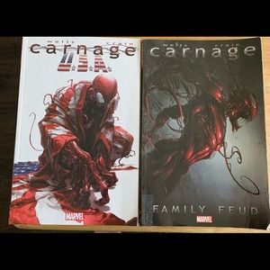 Marvel Carnage Graphic Novel Carnage U.S.A. Family Feud Zeb Wells Clayton Crain